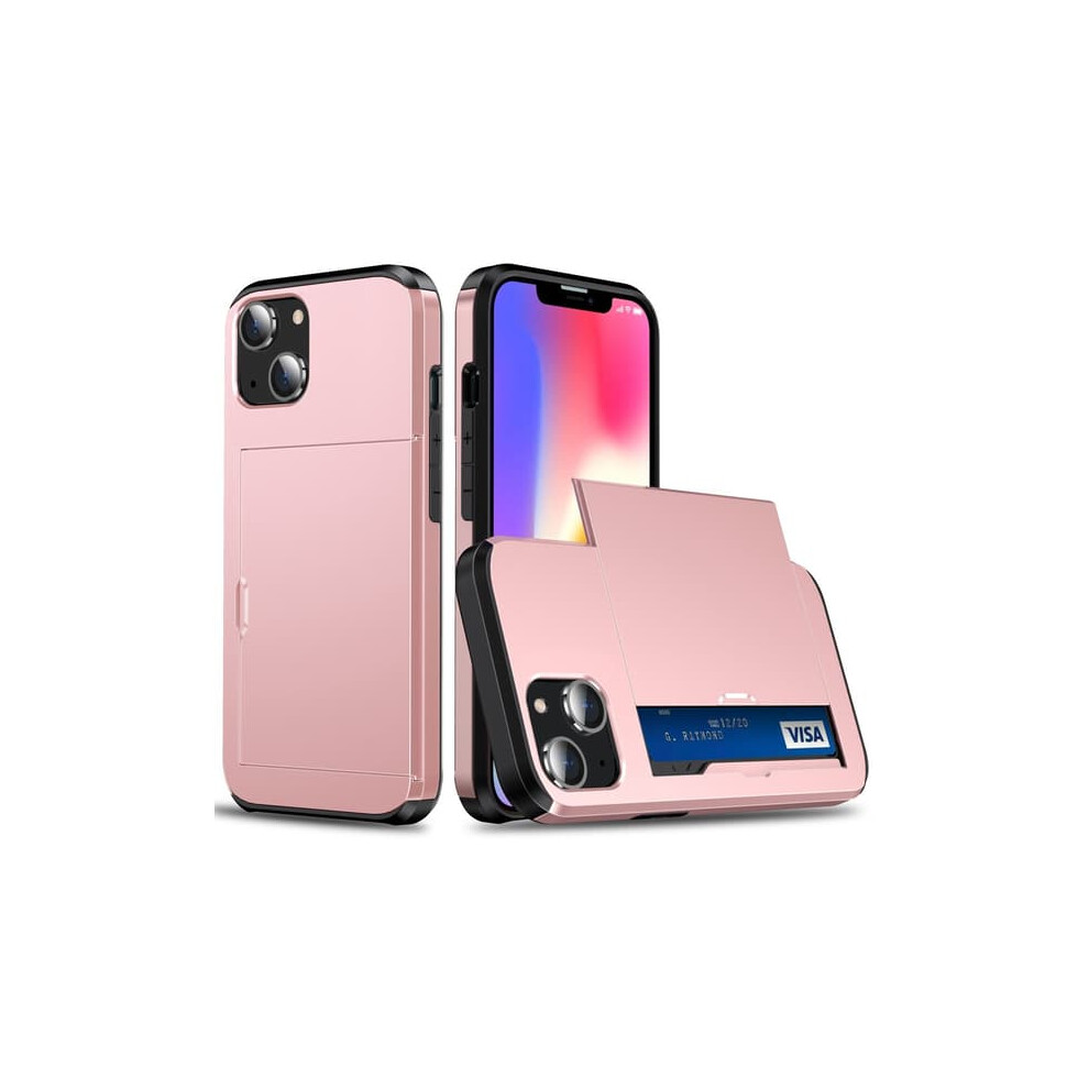 Skalo Iphone 14 Armor Case With Card Holder Rose Gold 962125827118