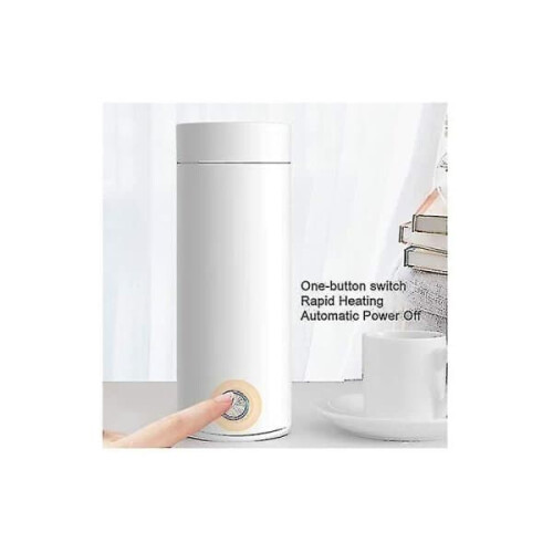 Travel Kettle Portable 400 ml White Automatic Shut-Off 1