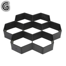Honeycomb Concrete Mold for Garden Lawn