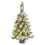 Mini Christmas Tree with LED Lights Flocked Snowy Design 6