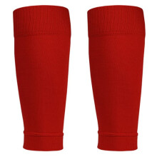 Football Shin Guards Elastic Kids Youth Red 1 Pair