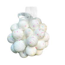 Lot de 5 boules de Noël en mousse, compatibles avec les décorations de sapin, pour l'intérieur et l'extérieur. Idéales pour décorer un sapin de