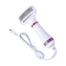 Portable Pet Hair Dryer with Brush 3 Heat Settings