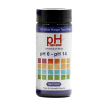 Soil pH Test Strips Universal 0-14 100 Count