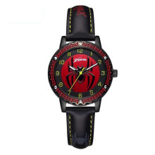 Spiderman luminous analog watch waterproof black