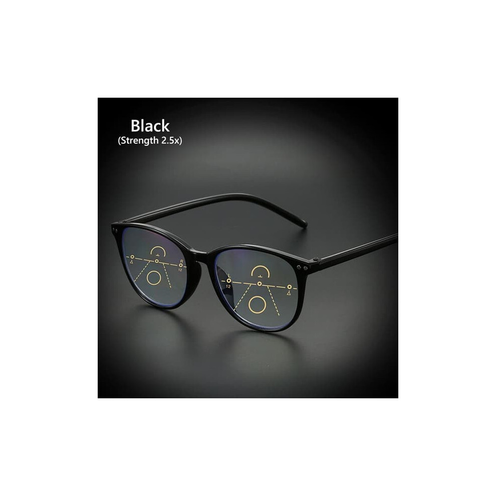 Progressive Reading Glasses With Filter 2.5X Blue/Light 962125837209