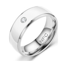 Modisches Android-Smartphone-Zubehör: Multifunktionale NFC-Technologie, Fingerring, Wearable Connect, intelligentes Smart8D