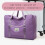 Bærbar nylon flyttepose 100L foldbar 4