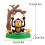 Solar Dancing Monkey Bobblehead Car Ornament 3