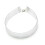 Silver metallic choker necklace one piece 4