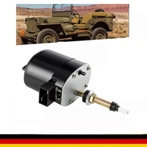 Windshield Wiper Motor 12V for Willys Jeep Tractor 2