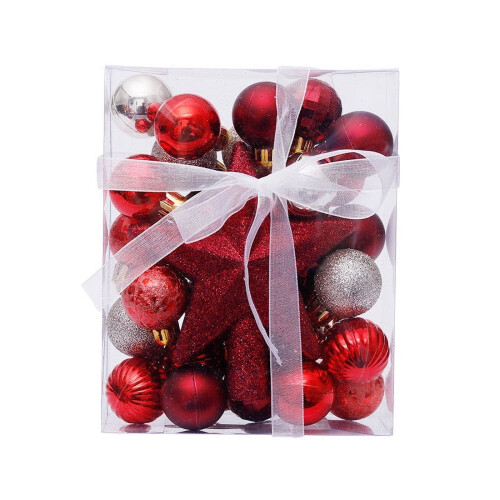 Weihnachtskugel-Dekoration, 30 Stück, 1,2 x 1,2 Zoll