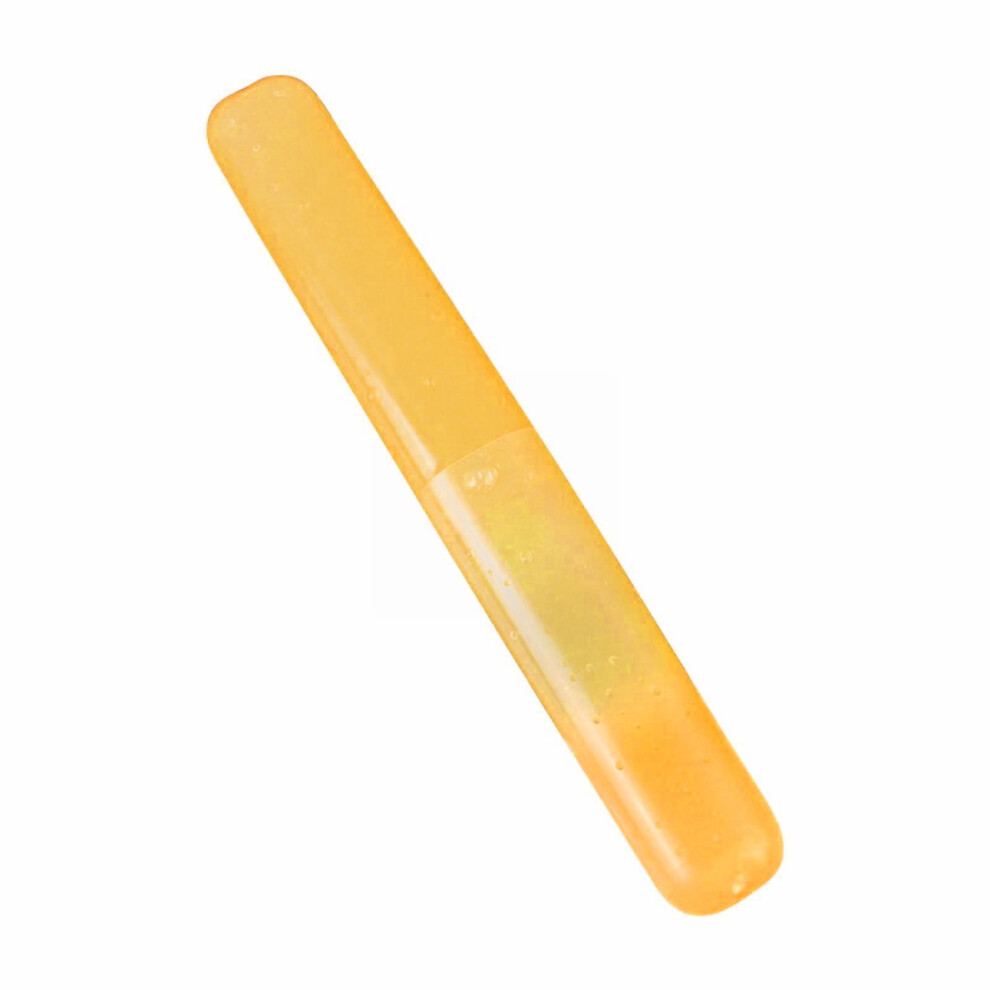 Toothbrush Case Travel Cover Plastic Tube Set 6 pcs