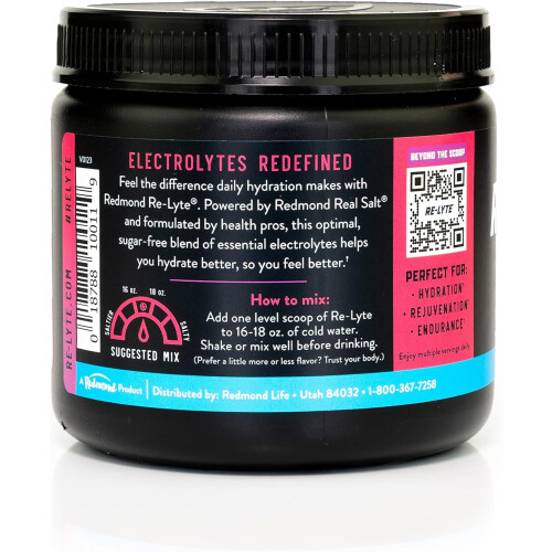 REDMOND Re-Lyte Hydration Electrolyte Mix ReLyte - (MixedBerry) 380g 1