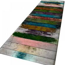 Tapis de couloir lavable et antidérapant pour entrée, cuisine, buanderie, 40 x 70,5 cm