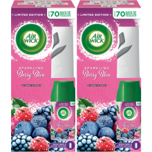 2 x Air Wick Freshmatic Autospray holder and refill 250ml - Sparkling Berry Bliss