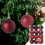 Christmas Tree Ornaments Red Balls 24 Pack 1
