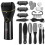 Electric Foot File Rechargeable Black with Accessories 1