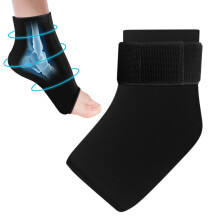 Chamois Ankle Ice Pack Wrap for Swelling Relief 1 Piece