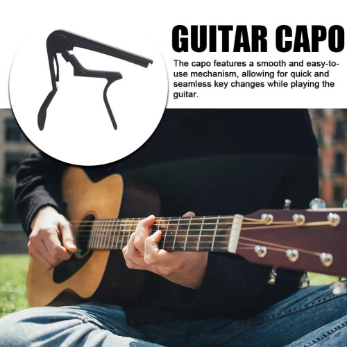 Guitar Capo Aluminum Alloy Quick-Change 1 Piece 2