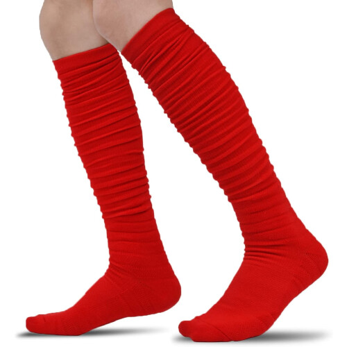 Kiibsot football socks combed cotton ankle support knee