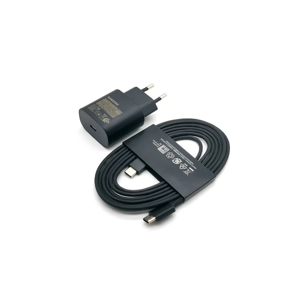 Samsung 25W Super Fast Charging Cable Type C 1.8M Black 900223952394
