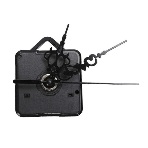 Quartz Wall Clock Movement Black DIY Repair Kit