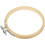 Bastidor de bordado Casewin, 1 unidade de 4 polegadas, para ponto cruz e trabalhos manuais. Aros de bambu de 10 cm (4 polegadas) com ajuste fácil de 1