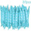 Foam Hair Rollers Blue Dots 20 pcs 1