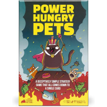 Power Hungry Pets card game for 2-6 players, ages 7+,