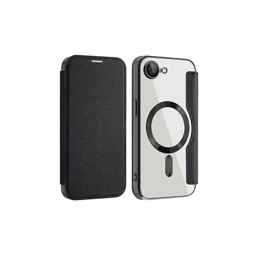 Iphone 16E Pu Leather Phone Case Black 900223956767