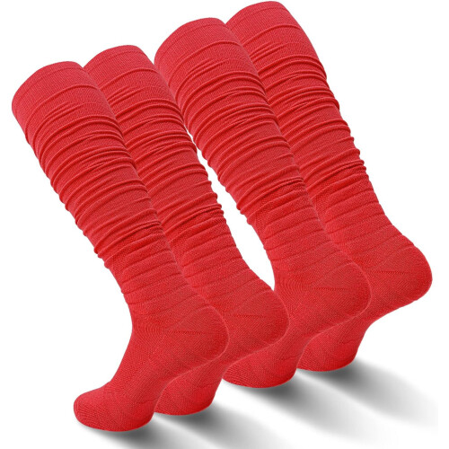 Kiibsot football socks combed cotton ankle support knee