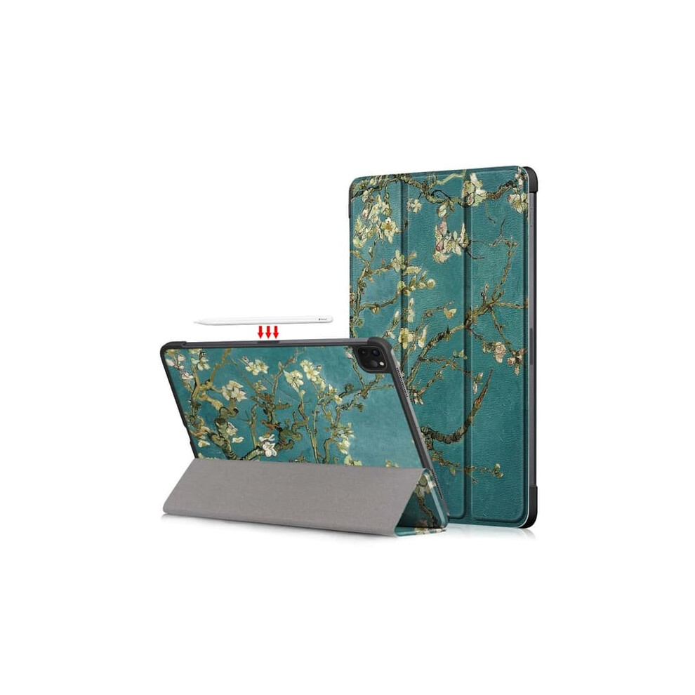 Ipad Air And Pro 11 Tri-Fold Case With Pen Holder Peach 962125337051