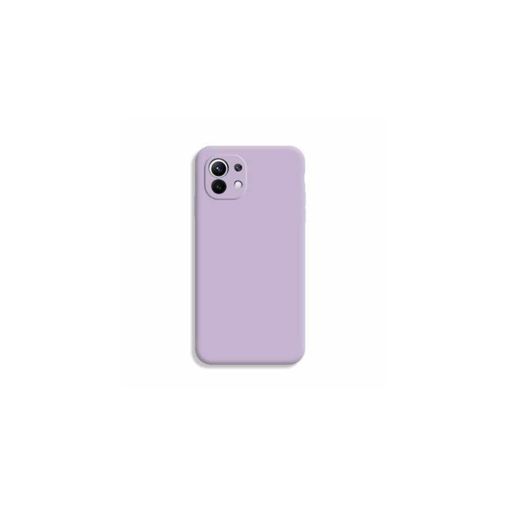Xiaomi Mi 11 Silicone Case Microfiber Dark Purple 962125839500