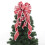 Christmas tree topper bow red burlap 1 piece 1
