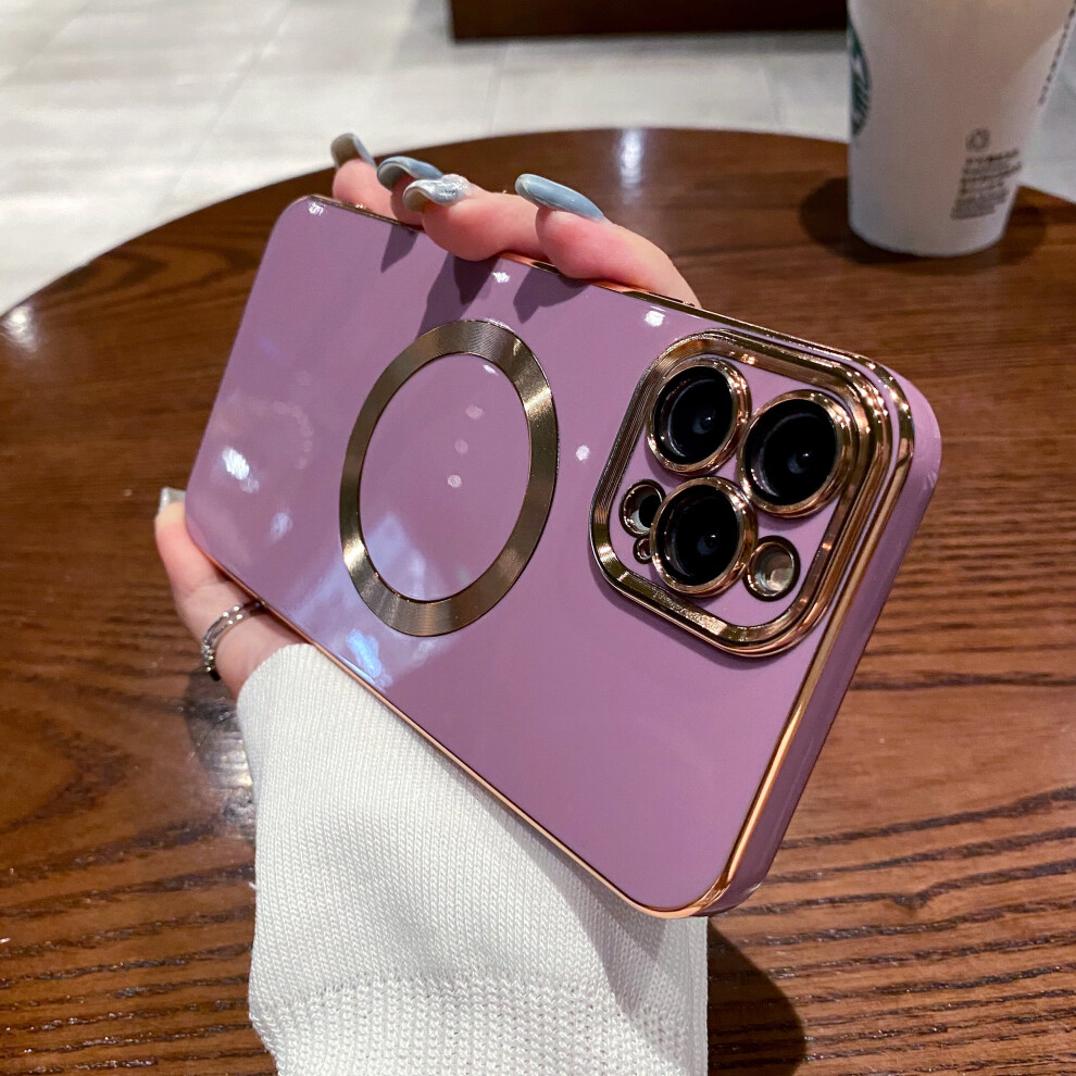 Iphone 13 Pro Max Magnetic Case 6.7 Inch Purple 900223610966