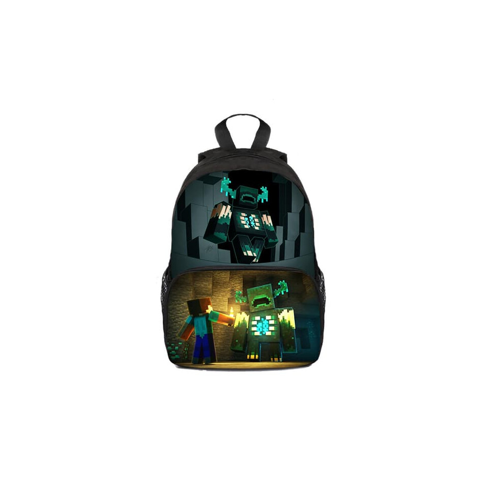 Minecraft backpack for kids school use