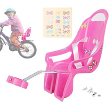 Doll Stroller Seat Pink for Children's Bicycle