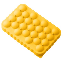 Bac à glaçons JWDX - Moule à glaçons en silicone de qualité alimentaire, compatible avec les congélateurs domestiques, conception souple et