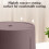 Home chair thick plastic round stackable whirl design 1 pc 5