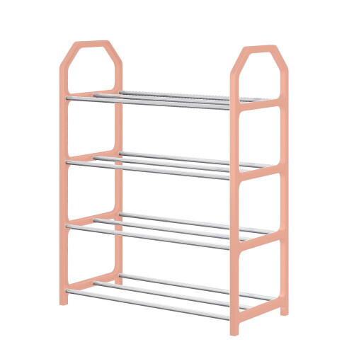 Antqov Shoe Rack 4-Tier Portable Space-Saving Organizer 1