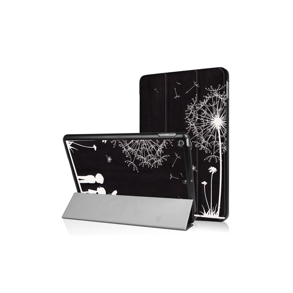 Ipad 9.7 Inch Slim Tri-Fold Case Dandelion Black 962125313680