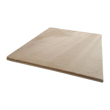 JWDX Teppe, 40*60 cm Ultramykt Plysjteppe til Soverom og Stue, Sklisikkert Moderne Innendørs Teppedekor, Beige, Kompatibel med JWDX