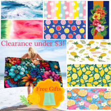 Antqov Microfiber Dunne Strandhanddoek, Lichtgewicht Extra Groot Zandvrij, Sneldrogend, Ideaal voor Reizen, Zwembad, Yoga, Fitness, Compatibel met