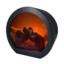 Mnjin portable fireplace battery-operated 1 unit