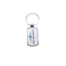 Chrysler keychain silver