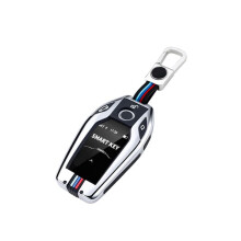 BMW key fob for 1 3 5 7 series silver