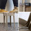 Home Chair Thick Plastic Round Stackable Whirl Design 4