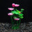 Artificial Lotus Aquarium Ornament 1 piece 1