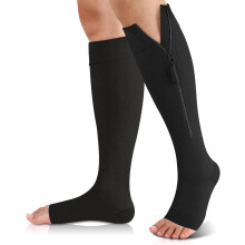 Compression Socks 15-20mmHg Knee High 1 Pair